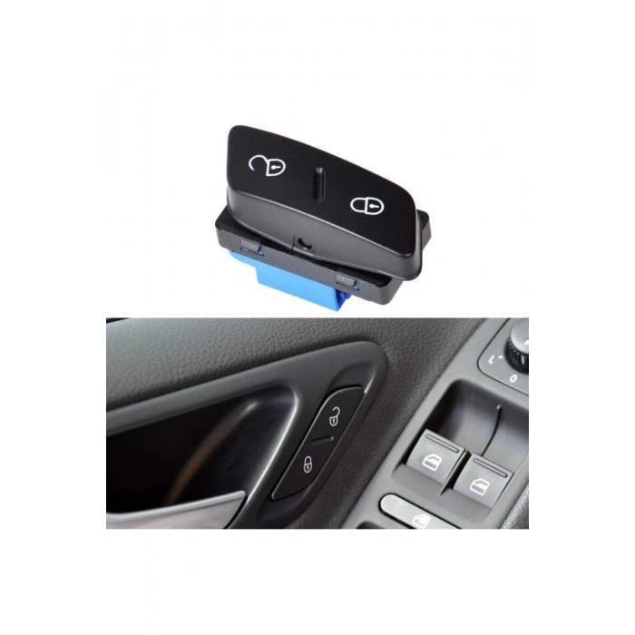 Vw Tiguan - Golf 5 - Cc Iç Kapı Merkezi Kilit Düğmesi