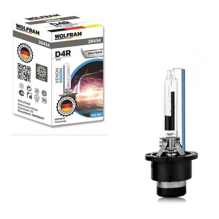 WOLFRAM D4R XENON AMPÜL 6000 KELVİN