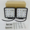 4 ADET 16 LEDLİ OFF ROAD ÇALIŞMA VE SİS LAMBASI 48WATT 12 & 24 VO