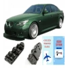 BMW E60 5 SERİSİ SOL DÖRTLÜ CAM DÜĞMESİ ANAHTARI PERDELİ KATLANIR