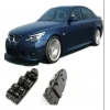 BMW E60 5 SERİSİ SOL DÖRTLÜ CAM DÜĞMESİ ANAHTARI PERDELİ KATLANIR