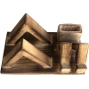 DEKORATİF AHŞAP KİTAP AYRACI TELEFON STANDI KALEMLİKLİ