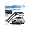 Alfa Romeo Stelvio Ön Cam Muz Silecek Takımı 2016-2020