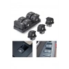 Audi A4 Dörtlü Ve Tekli Cam Anahtari Dügmesi Seti 2002--2008 444262492