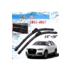 Audi Q3 Ön Cam Muz Silecek Takımı 2011-2017