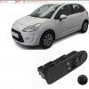 CİTROEN C3 SOL ÖN ÇİFTLİ CAM DÜĞMESİ ANAHTARI TEK AUTO 2011--2014