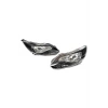Focus 3 Sağ Sol Ön Far Takımı Siyah Zemin 20112015