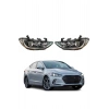 Hyundai Elentra 2016--2018 Sağ Ve Sol Elektirikli Motorlu Ön Far