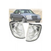 Mercedes W124 E Serisi Sağ Sol Ön Sinyal Lambası Takımı 1993-1