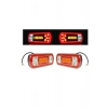 Neon Led Arka Stop Lambası Takımı Sağ Sol 12 Volt Üniversal