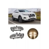 Nissan Qashqaı Sağ + Sol Ön Sis Lambası Takımı 2017--2021