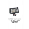 Off Road Projektör Led Lamba 9-30v 13cm Çakarlı Sarı + Beyaz