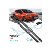 Peugeot 208 Ön Cam Muz Silecek Takımı 2012--2018