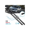 Volkswagen Golf 6 Ön Cam Silecek Süpürgesi Takımı 2009--2013