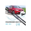 VOLKSWAGEN GOLF PLUS ÖN CAM MUZ SİLECEK TAKIMI 2005--2014