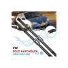Volkswagen Polo Ön Cam Silecek Süpürgesi Takımı 2006--2009