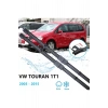 VOLKSWAGEN TOURAN ÖN CAM MUZ SİLECEK TAKIMI 2003--2015