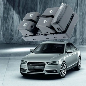 AUDİ A4 SOL DÖRTLÜ CAM AÇMA KAPAMA ANAHTARI 2008--2014 GARANTİLİ