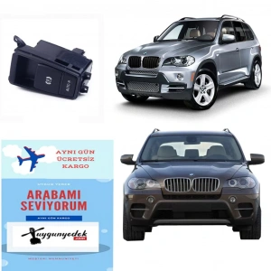 BMW E70 - E71 X5 ELEKTRONİK EL FREN DÜĞMESİ 2007--2014