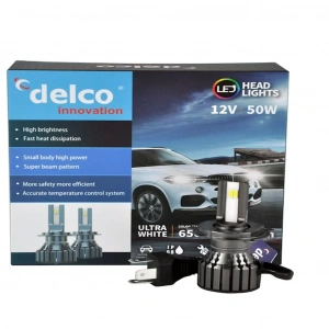 CRN DELCO SPECİAL H4 ÇİFT DEVRE SLİM LED XENON 8000 LUMEN 6500