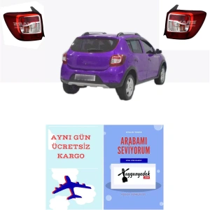 DACİA SANDERO SOL ARKA STOP LAMBASI 2013--2016 OEM ÜRÜNDÜR