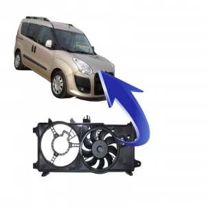 FİAT DOBLO RADYATÖR FAN MOTORU KLİMASIZ 2000--2012
