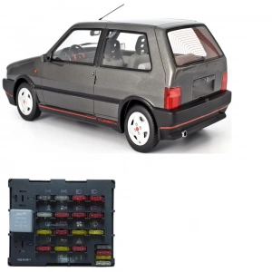 FİAT UNO SİGORTA TABLASI 1984--1995 (SİGORTALAR HEDİYE)