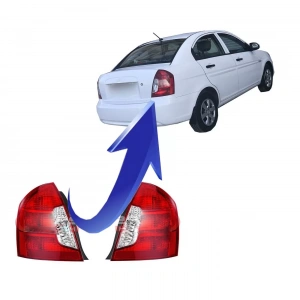 HYUNDAİ ACCENT ERA SAĞ + SOL ARKA STOP LAMBASI TAKIMI 2006--2012
