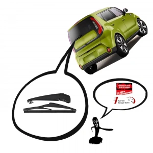 KİA SOUL ARKA SİLECEK KOLU VE SÜPÜRGESİ 2013--2018