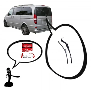 MERCEDES VİANO W639 ARKA SİLECEK KOLU VE SÜPÜRGESİ 2003--2014