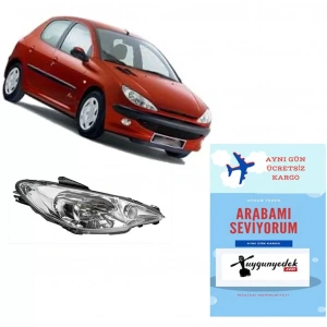 PEUGEOT 206 SOL ÖN FAR 1.KALİTE
