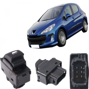 PEUGEOT 207 TEKLİ CAM ANAHTARI DÜĞMESİ 2007--2014