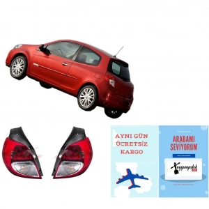 RENAULT CLİO 3 HATCHBACK SAĞ+SOL ARKA STOP LAMBASI 2009--2011