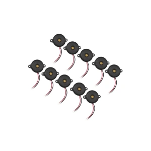 10 Adet Sanel Buzzer Sesli Ikaz Uyarıcı Geri Vites Kornası 6v-24v