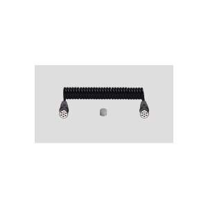 Aksa 14-032 7’li S Tipi Plastik Tır Römork Fişi Poliüretan Kablolu Termınalli Konnektörlü