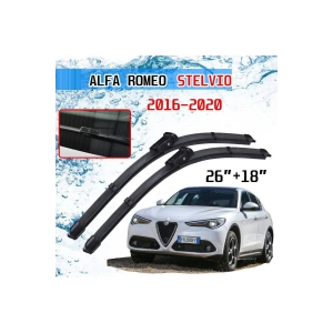 Alfa Romeo Stelvio Ön Cam Muz Silecek Takımı 2016-2020