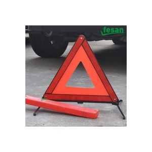 Ayaklı Üçgen Emniyet Reflektörü Çift Fosforlu Katlanabilir Kutulu (441372011)