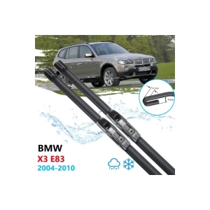 BMW X3 E83 KASA ÖN CAM MUZ SİLECEK TAKIMI 2004--2010