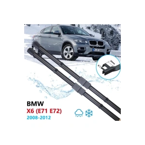 BMW X6 E71 E72 ÖN CAM MUZ SİLECEK TAKIMI 2008--2012