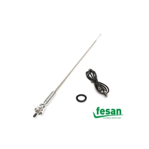 Carub 0041103 Yaylı Helezon Gömme Anten Krom