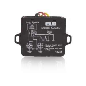 Elo 210.500.001 Korna Melodi Kutusu 12 Volt / 24 Volt