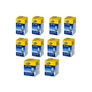 Fesanotomotiv 10 Adet Hella H7 24 Volt Far Ampulü 70Watt Made In Germany 8Gh178