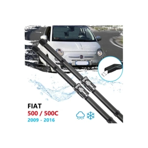 Fiat 500 Ailesi Ön Cam Muz Silecek Takımı 2009-2016