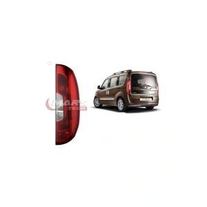 Fiat Doblo Uyumlu Sol Arka Stop Lambası Tek Kapı 2014--2019