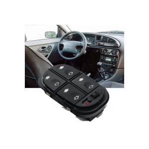 Ford Mondeo Uyumlu Dörtlü Cam Düğmesi 1993 1996