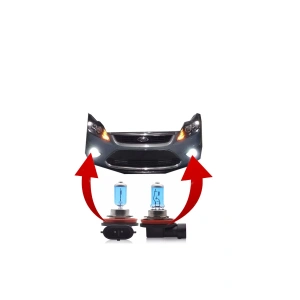 H11 12 Volt Süper Beyaz Far & Sis Ampulü 100Watt