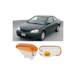 Honda Civic Sağ Sol Ön Çamurluk Sinyal Lambası Takım 2002-2005