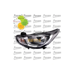 Hyundai Accent Blue Sağ Ön Far 1.kalite 92102 - 1r040