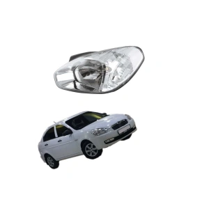 Hyundai Accent Era Motorlu Sağ Ön Far Şeffaf Sinyalli 2009-2011 N11.1295