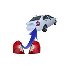 Hyundai Accent Era Sağ Sol Arka Stop Lambası Takımı 2006--2012